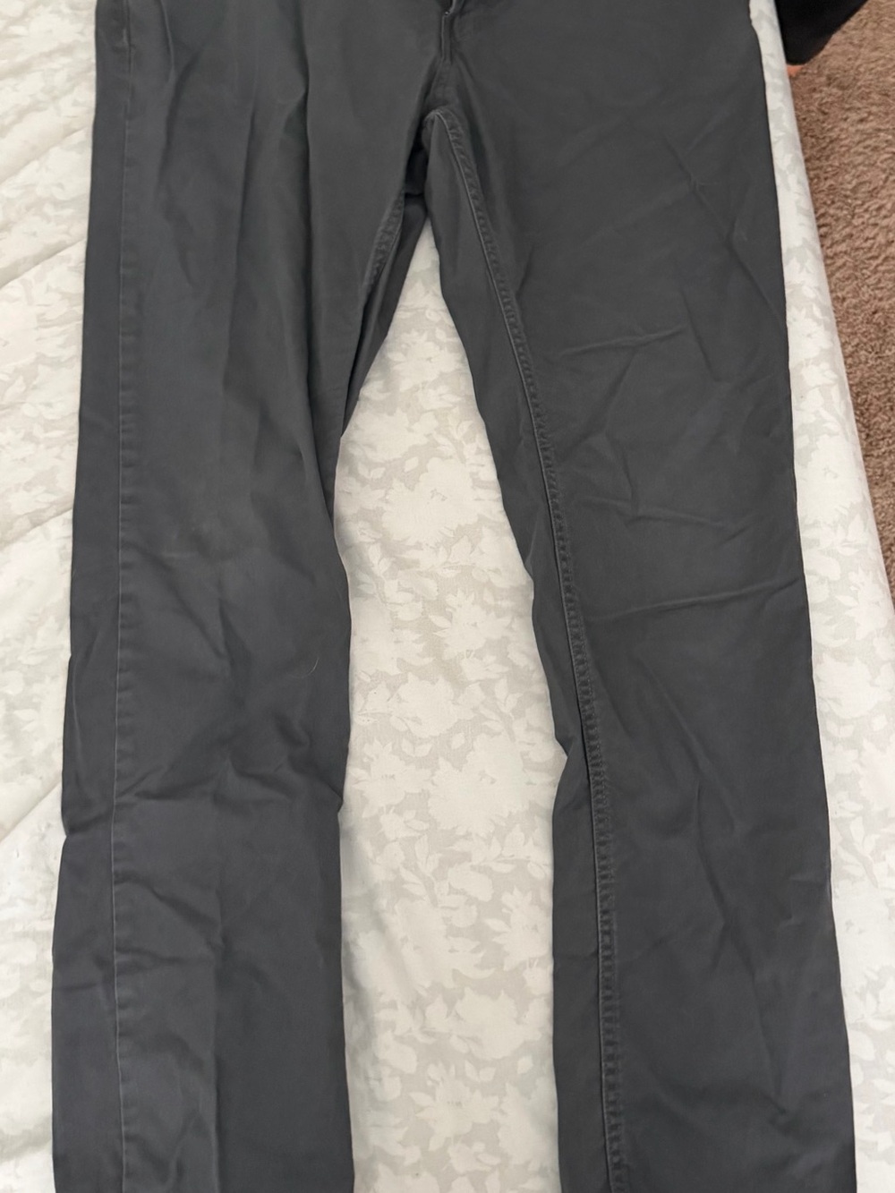 Michael Kors Men's Straight Jeans in Charcoal Gray